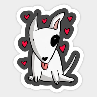 I <3 my Bull Terrier #3 Sticker